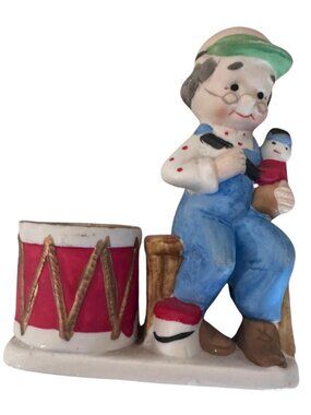 Vintage JASCO Christmas Lucinda Porcelain Figurine 1978
